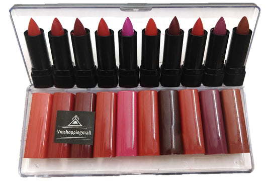 10 Matte Lipsticks