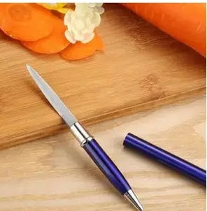 Ball Point Pen with Knife